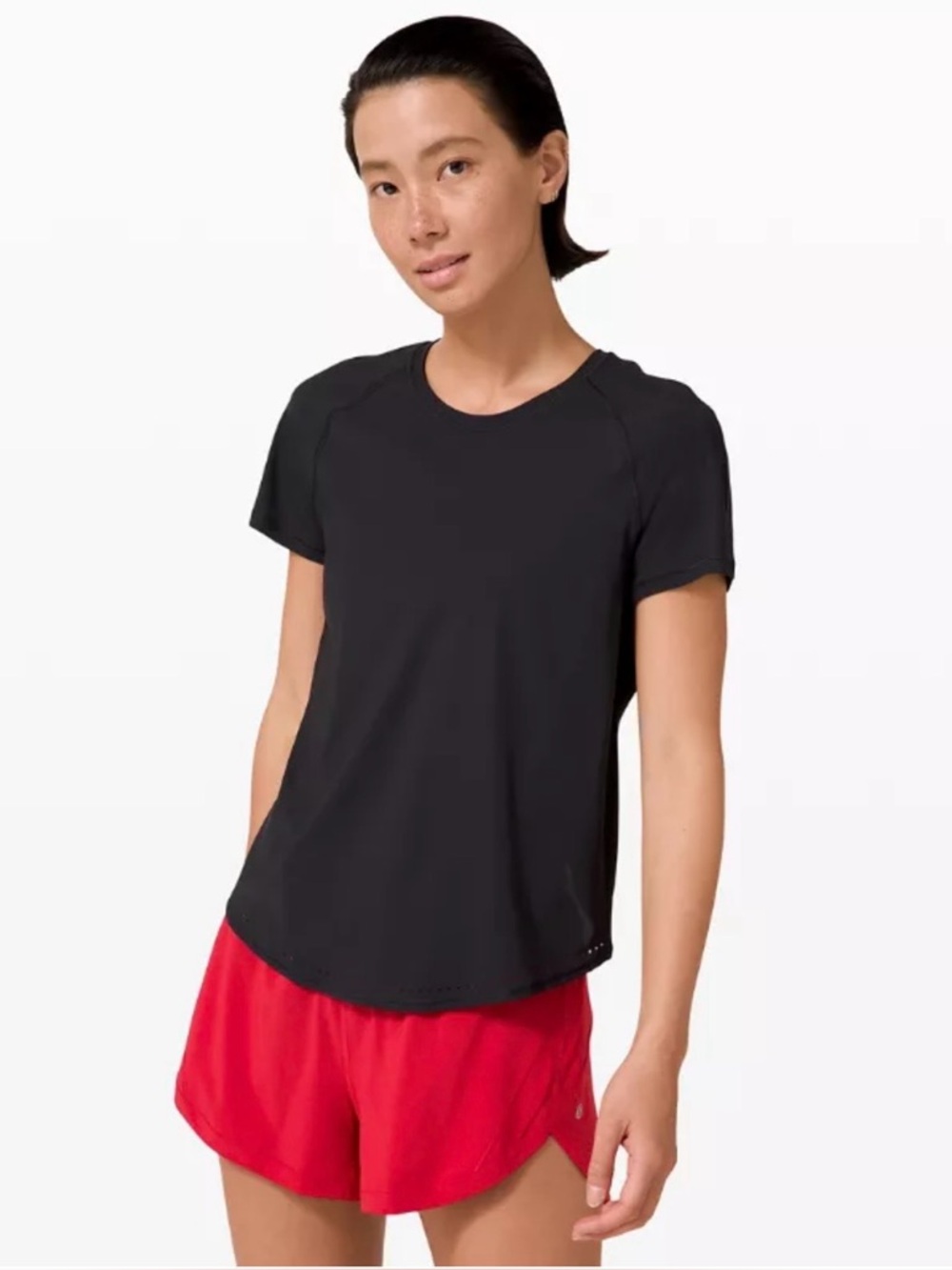 Lululemon Rise and Run Short Sleeve Tee